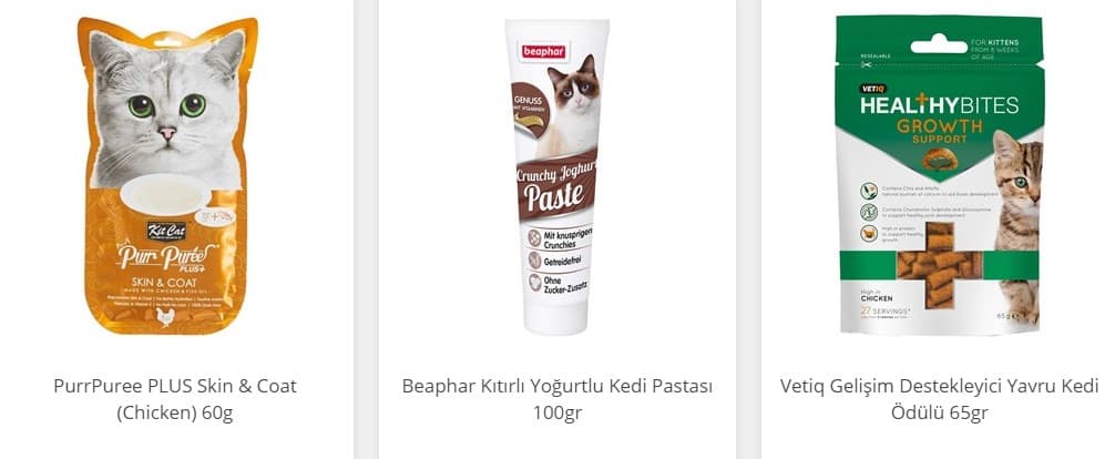 Yılbaşı için lezzetli kedi ödül mamaları